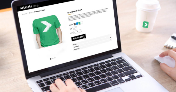 sponsor-branded merchandise website